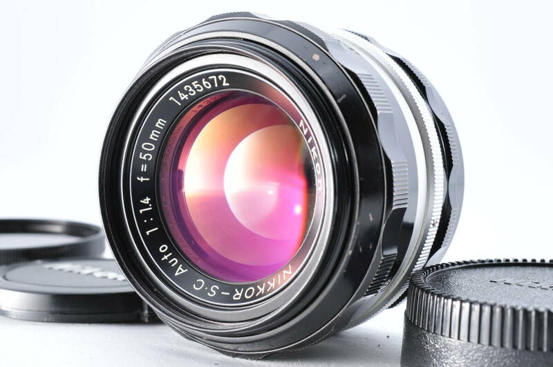 Nikon ニコン NIKKOR-S・C Auto 50mm F1.4 カメラレンズ #603