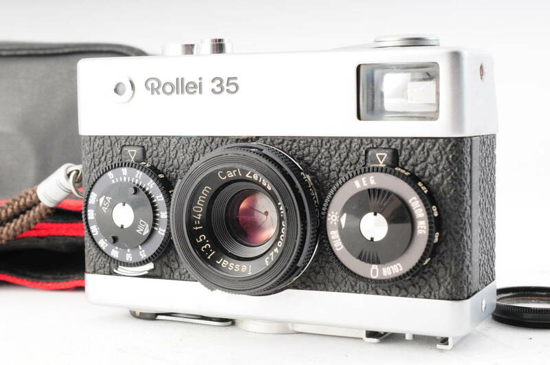 Rollei ローライ 35 1:3.5 40mm コンパクトフィルムカメラ シルバー #637