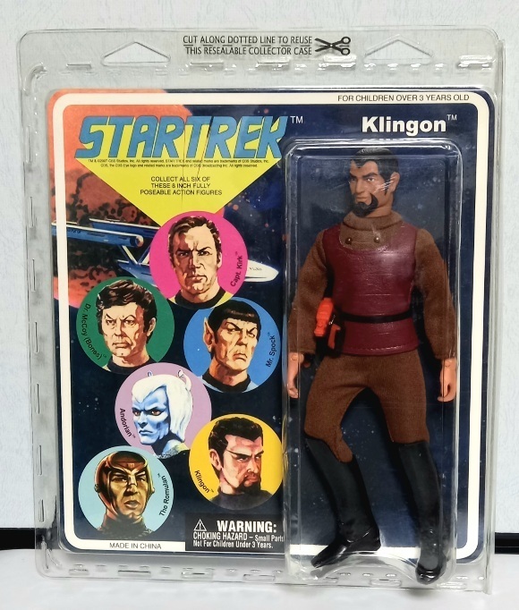 未使用　MEGO/DIAMOND SELLECT TOYS STAR TREK Klingon スタートレック　クリンゴン人　ダイアモンドセレクト　メゴ復刻版 現状渡し