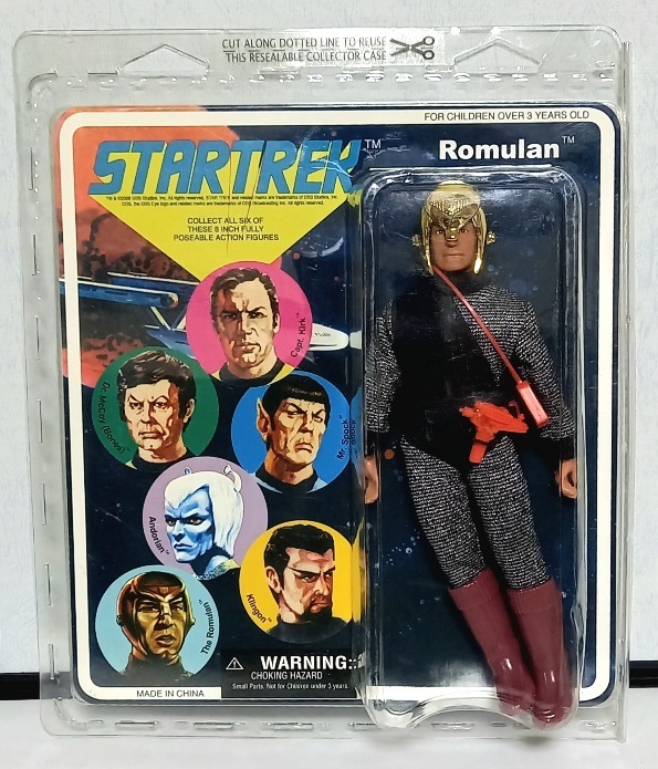 未使用　MEGO/DIAMOND SELLECT TOYS STAR TREK Romulan スタートレック　ロミュラン人　ダイアモンドセレクト　メゴ復刻版 現状渡し