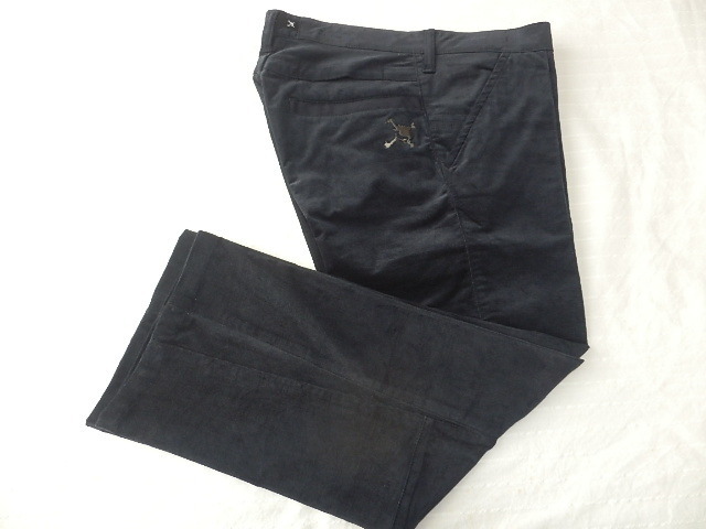 ◆【美品】◆ＯＡＫＬＥＹ オークリー 　コーデュロイ ストレッチ素材パンツ(ブラック・36）◆