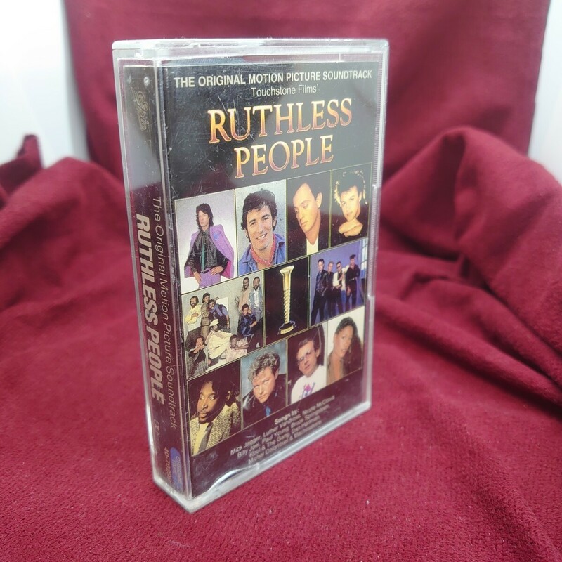 361【カセットテープ】洋楽 オランダ盤 RUTHELSS PEOPLE サウンドトラック ミック ジャガー他 EPIC 昭和レトロ ミュージック