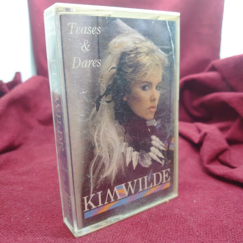 364【カセットテープ】ドイツ盤 KIM WILDE/キム ワイルド TEASES AND DARES/セカンドタイム 昭和レトロ 洋楽 ミュージック 女性歌手