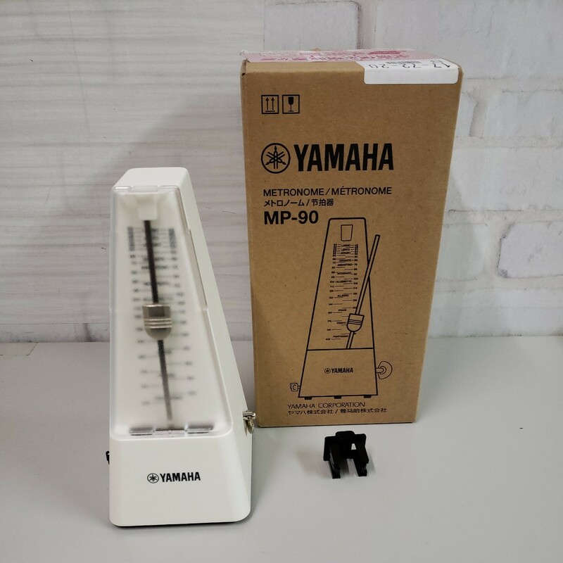 603y0418★Yamaha Metronome White Mp-90Iv From Japan