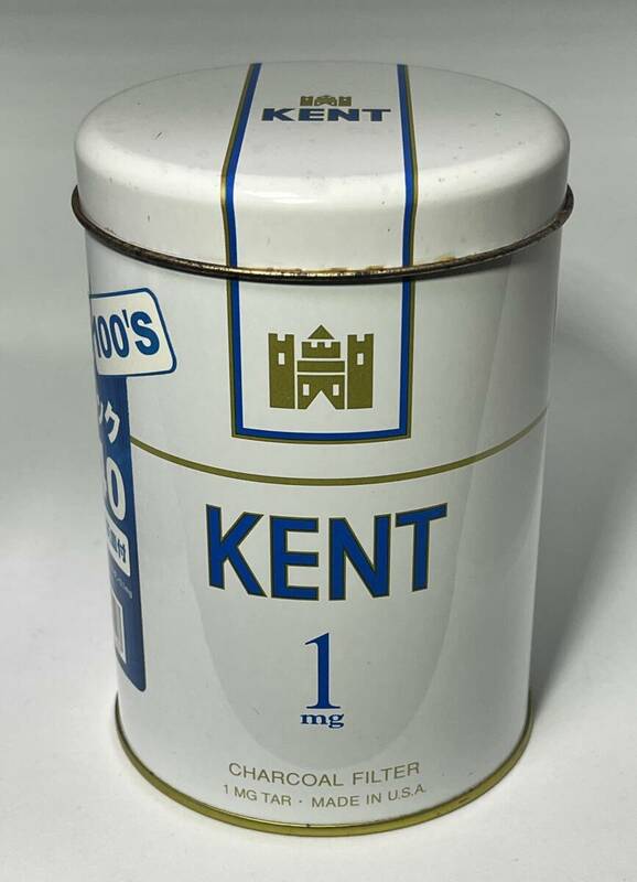 再値下げしました、KENT　ケント　缶灰皿　携帯灰皿　ライター　非売品 2
