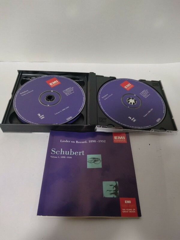 Schubert　Lieder　on Record 1898-1952　3枚組