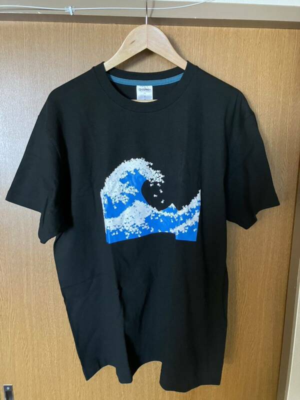 【新品】CUNE UMI Tシャツ XL 富嶽三十六景 黒 ブラック 完売