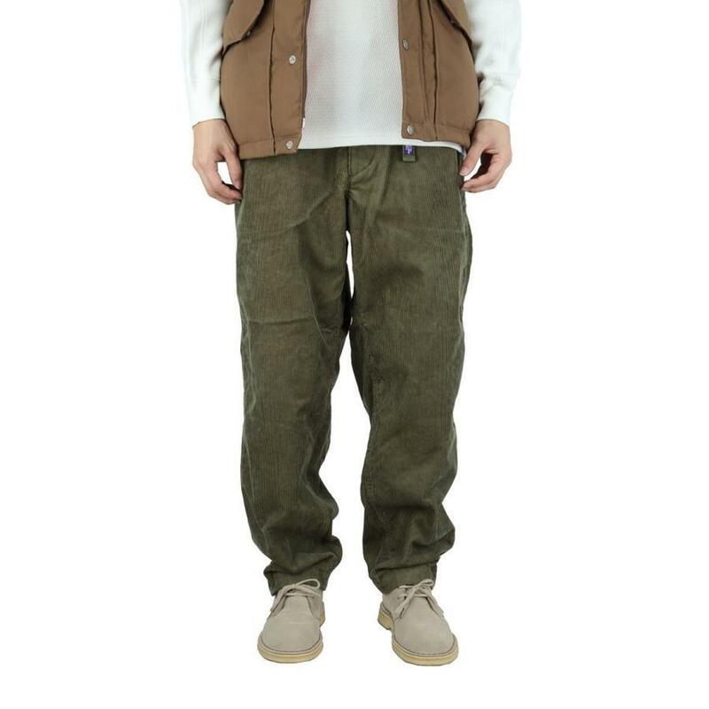 THE NORTH FACE (ザノースフェイス) PURPLE LABEL Corduroy Wide Tapered Pants パープルレーベル コーデュロイ ワイド パンツ NT5155N