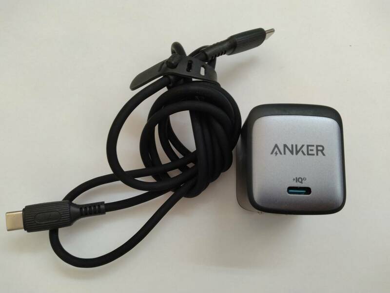■アンカー Anker Nano II 65W Anker GaN II PD対応 USB Type-C 急速充電 A2663 社外 USB Type-C to C 付き　⑫　C