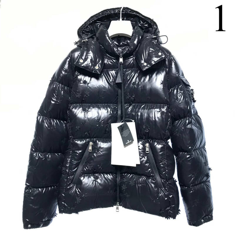 1 モンクレール シモーネロシャ　ダウンジャケット CALLITRIS moncler simone　定価317000円　ビジュー　ダウン　ジーニアス