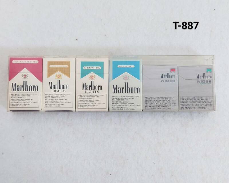 《新品》　Marlboro マルボロ　マッチ６個セット 非売品　タバコミニサイズ