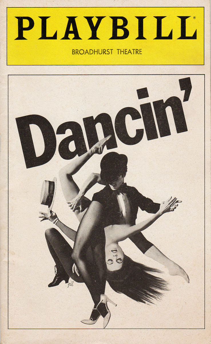送料無料！PLAYBILL_Dancin'／プレイビル_ダンシング_半券付