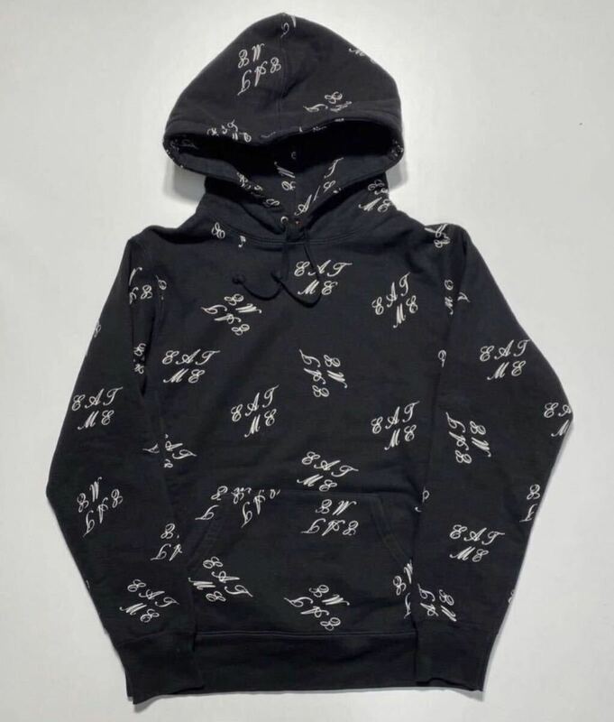 【S】Supreme Eat Me Hooded Sweatshirt Black シュプリーム フーディ スウェットシャツ パーカー ブラック Y497