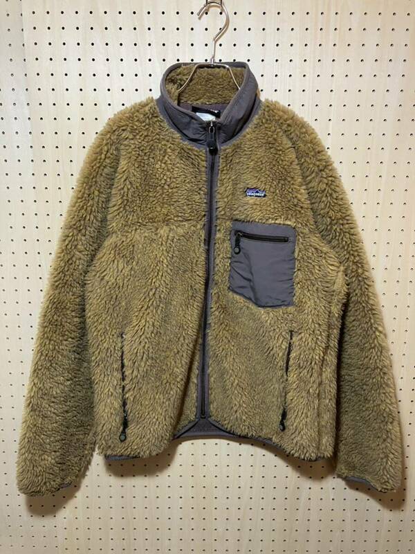 【S】Patagonia Classic Retro X Jacket Camel パタゴニア クラシック レトロX フリース ジャケット キャメル 2005年製 (23024F5) F415