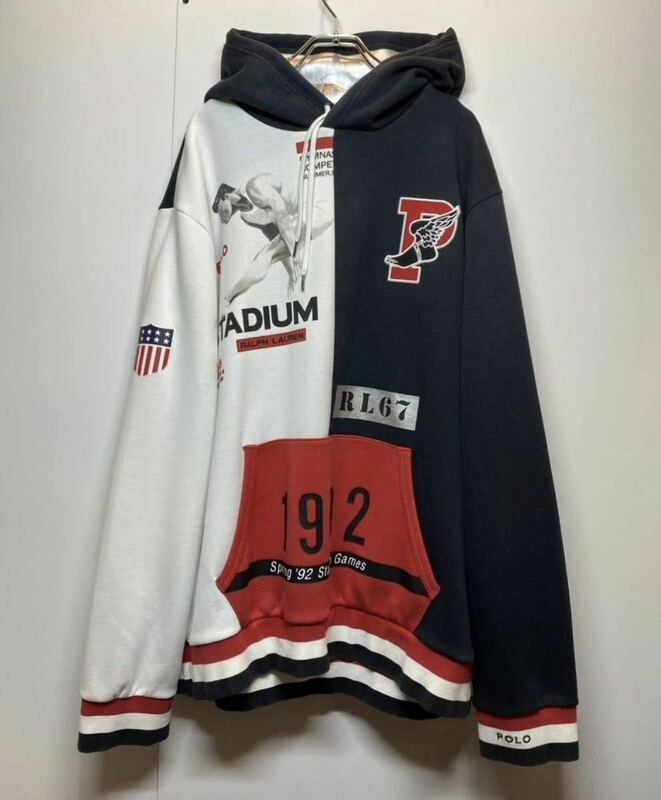 【XL】POLO RALPH LAUREN WINTER STADIUM HOODIE ポロ ラルフローレン ウィンター スタジアム フーディ G2349