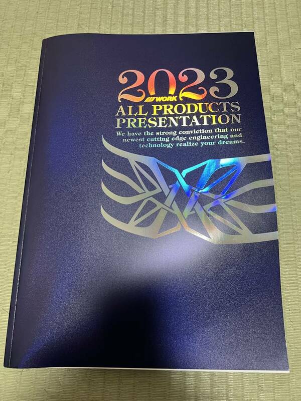 【中古】WORK ワーク ホイール 総合 カタログ 2023 ALLPRODUCTS PRESENTATION