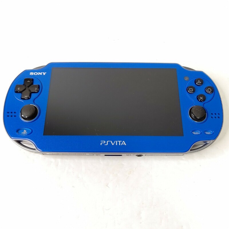 ソニー　PSvita pch1000 サファイアブルー　画面極美品　ゲーム機