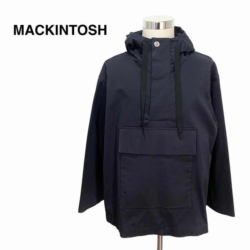 美品 マッキントッシュ MACKINTOSH オーバーサイズ アノラック ジャケット プルオーバー パーカー 英国製 ビッグシルエット ライトアウター