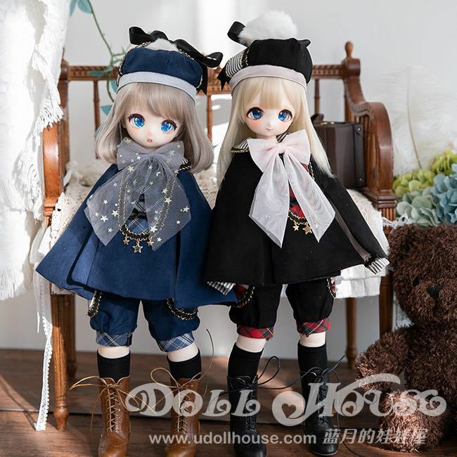 BJDドール用衣装セット MDD/kumakoサイズ 双子 全2色 球体関節人形 doll