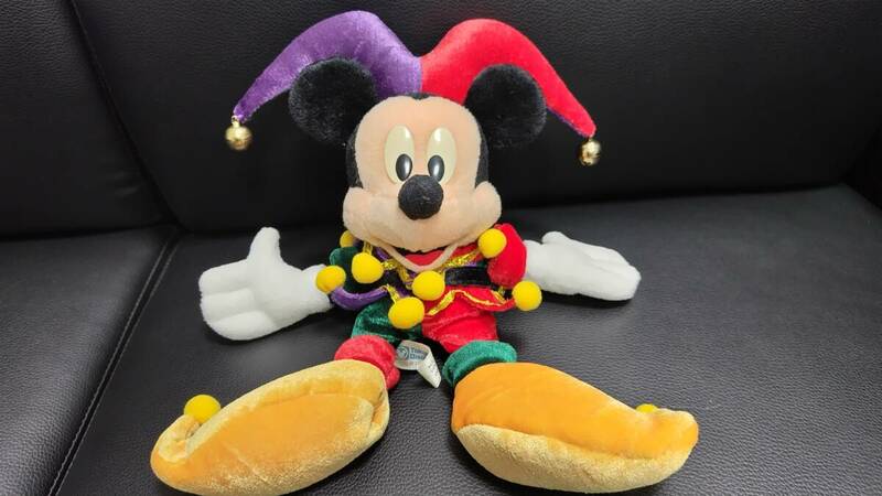 ミッキーマウス ぬいぐるみ 東京ディズニーランド 15周年記念