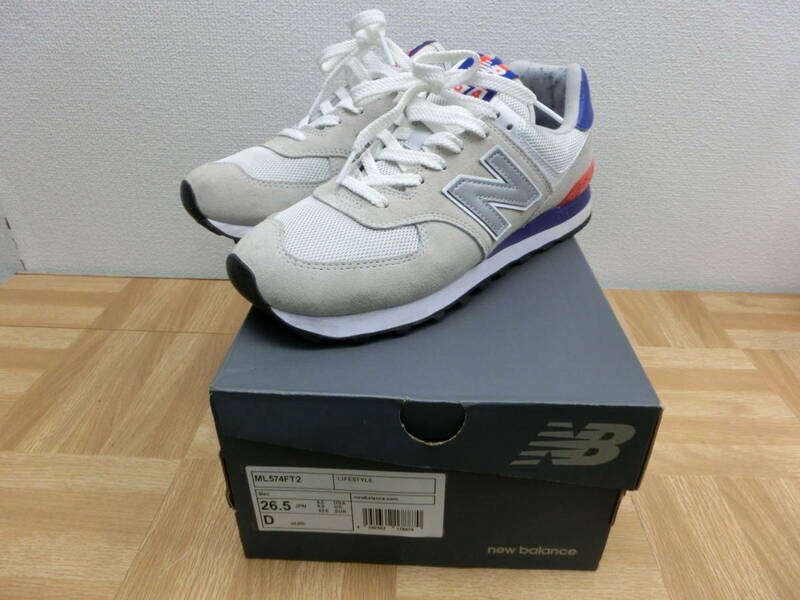 it/272114/2201/ニューバランス × FCトーキョー NEW BALANCE × FC東京 ローカットスニーカー　ML574FT2/グレー系/サイズ26.5ｃｍ