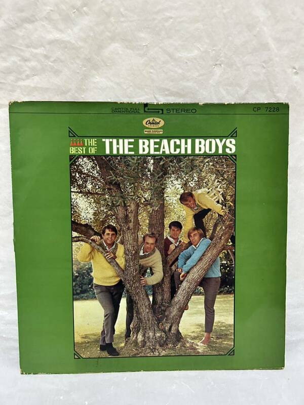 ◎T033◎LP レコード ビーチ・ボーイズ The Beach Boys/ザ・ベスト・オブ・ビーチ・ボーイズ The Best Of The Beach Boys/CP-7228/赤盤