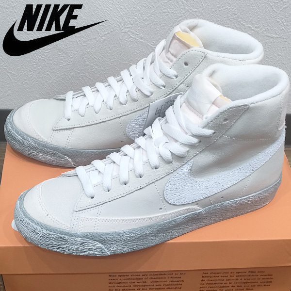 送料無料▼新品 US9/27cm NIKE BLAZER MID EMB ナイキ ブレザー ミッド EMB エンベデッド スニーカー■箱有りシューズDV0797-100ブレーザー