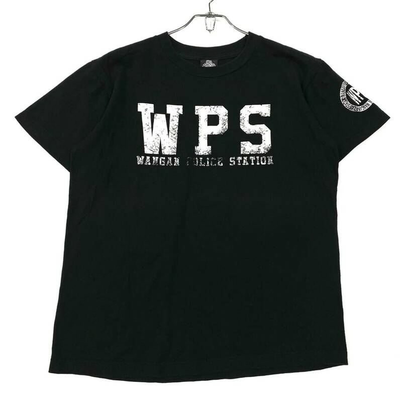 半袖Tシャツ プリントロゴ 踊る大捜査線 WPS メンズM ブラック