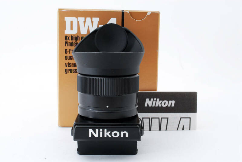 元箱 取扱説明書付 ★極上美品★ Nikon ニコン DW-4 F3用 高倍率ファインダー (1465)