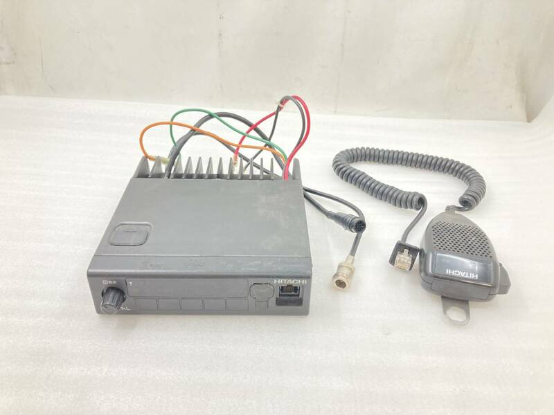 複数入荷　●HITACHI　EUM-05PD/TW　400Mhz帯　狭帯域デジタル無線電話装置　中古品