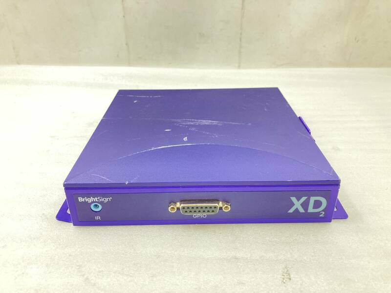 ●BrightSign　XD232　デジタルサイネージプレーヤー　ACアダプター欠品　中古品