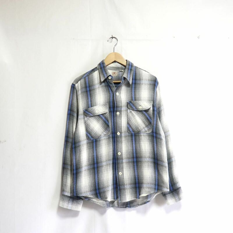 トレンド【sugar cane シュガーケーン】ネルシャツ/シャツ 長袖シャツ/チェックシャツ