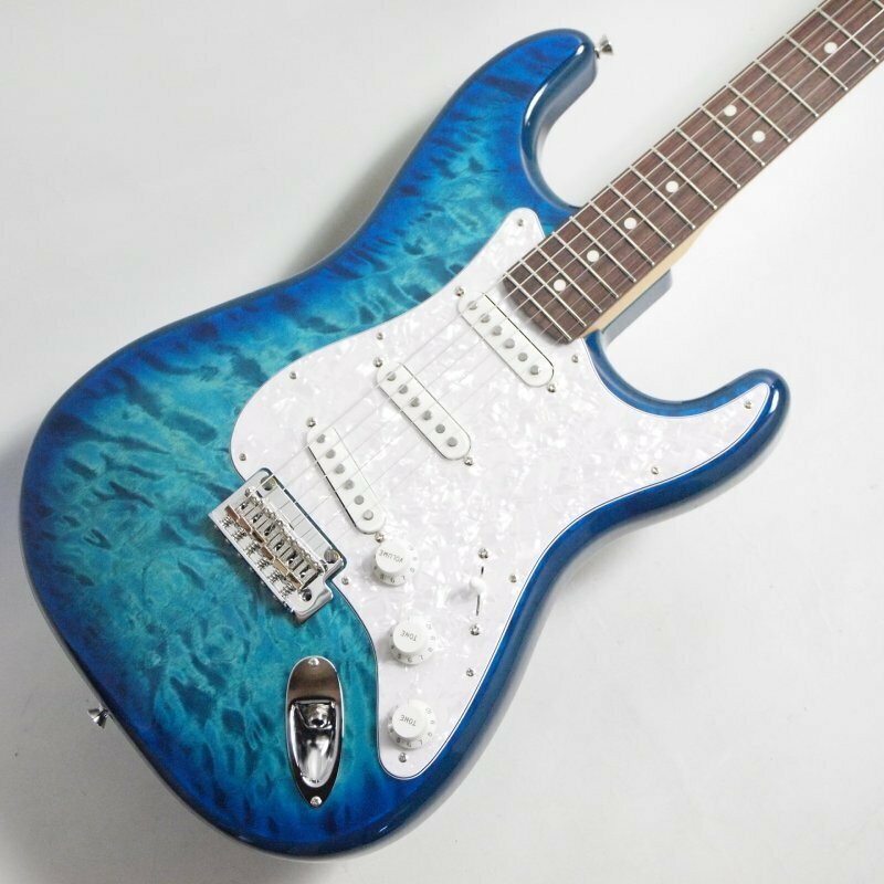 Fender 2024 Collection Made in Japan Hybrid II Stratocaster, Rosewood Fingerboard, Quilt Aquamarine〈フェンダージャパン 3.50kg〉