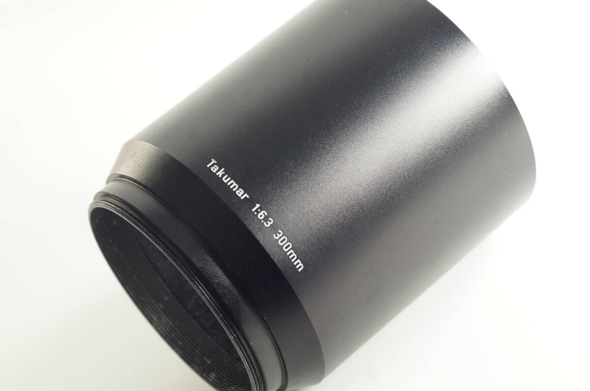 1034『キレイ』PENTAX Takumar 300mm F6.3 ペンタックス メタルフード (58mm径)