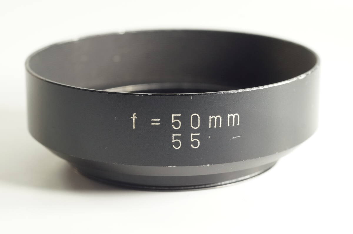 PHA01『キレイ』FUJICA 標準50mm 55mmレンズ用 金属製レンズフード