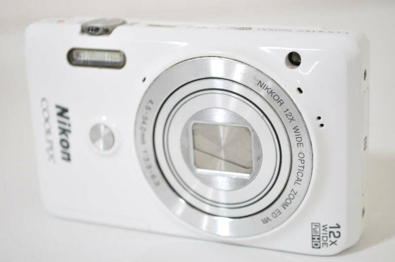 残念なジャンク品 ニコン Nikon COOLPIX S6900 ホワイト ♯A5361
