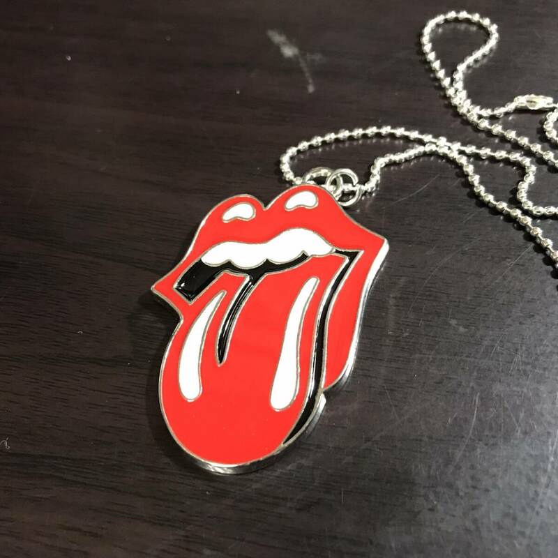 ローリングストーンズ THE ROLLING STONES ネックレス キーホルダー ペンダントトップ 209n