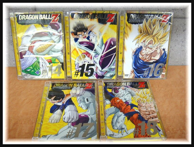 【5枚セット】 63416S ドラゴンボールZ DVD 単巻 #14~#18 DORAGONBALL Z 鳥山明