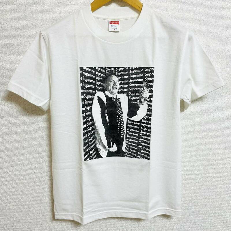 新品 Supreme John Lydon Tee White S 10aw 2010年 白 ホワイト ジョンライドン ティー ボックスロゴ ムック本 Vol.6 新品未使用 保管品