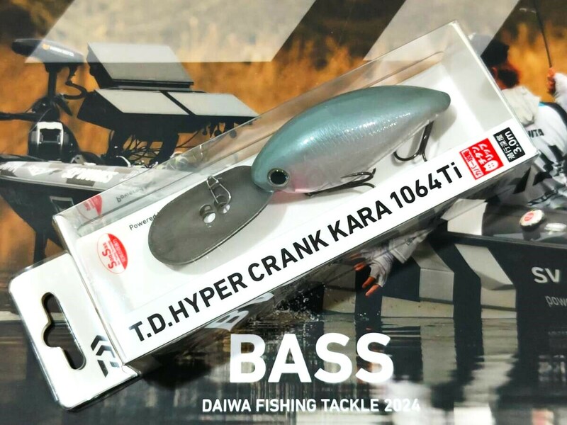 TDハイパークランク KARA 1064Ti B-2 新品未開封 レジェンド カラ ダイワ チタンリップ カバークランク Titanium Lip Crankbait TEAM DAIWA