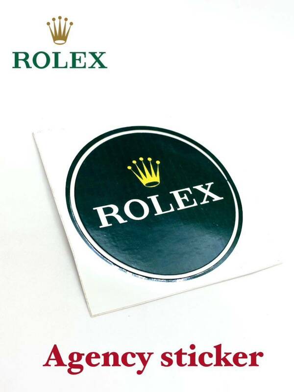２０２２’s ★ Rolex ロレックス ★ 代理店用ステッカー　Green ★New