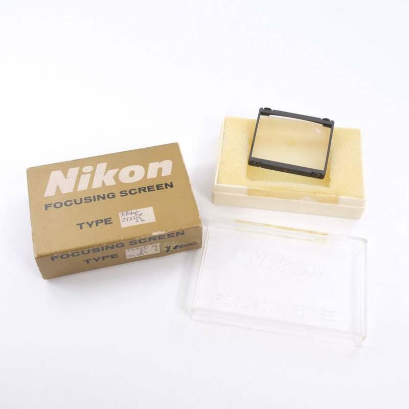 Nikon ニコン F フォーカシングスクリーン K型　FOCUSING SCREEN
