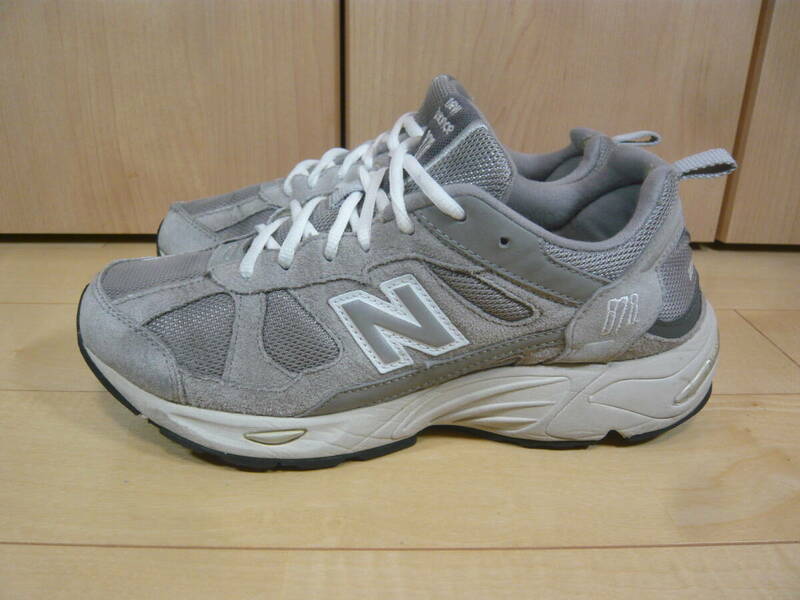 日本未発売モデル New balance レザースニーカー CM878MC1 グレー 25cm 990 991 992 993