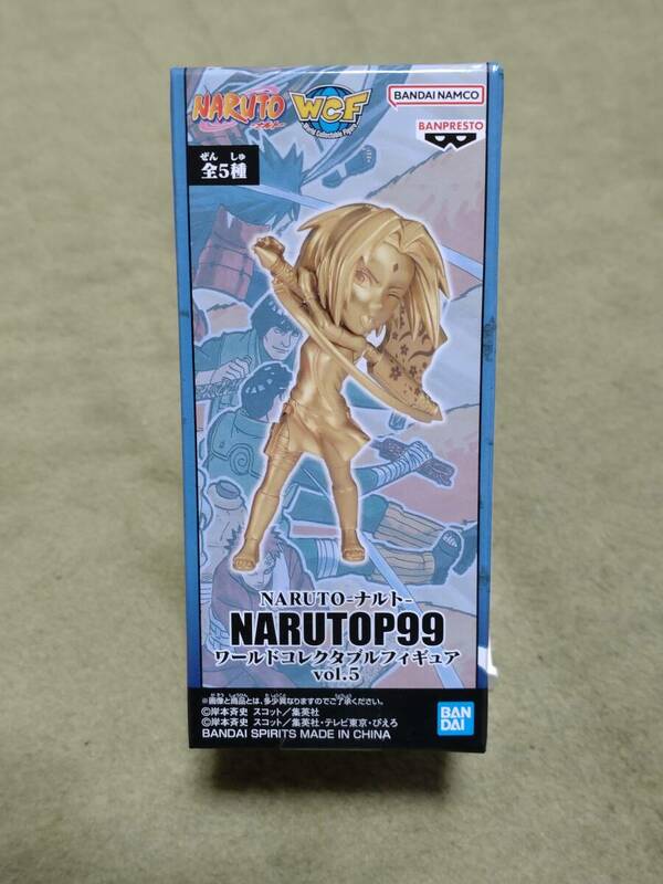 【№03 春野サクラ（ゴールドver.）】NARUTO-ナルト- NARUTOP99 ワールドコレクタブルフィギュアvol.5 新品
