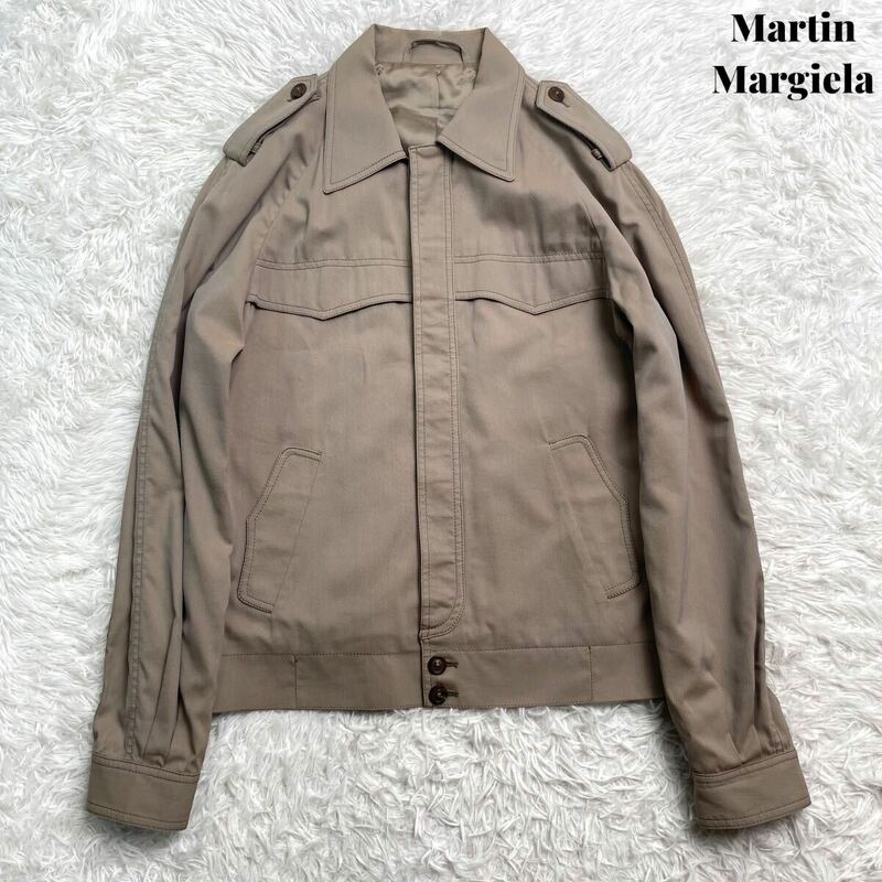 【08SS】Maison Martin Margiela マルタン マルジェラ ミリタリー ジャケット ブルゾン 44 アーカイブ
