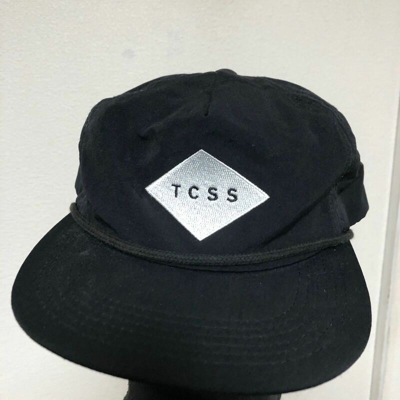 TCSS STANDARD CAP ロゴ刺繍ナイロンキャップ