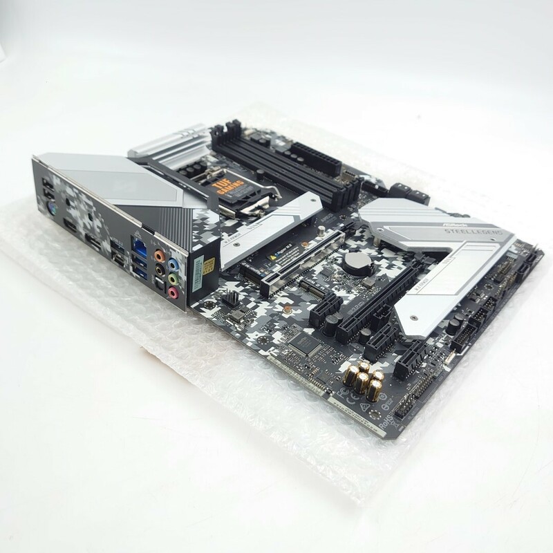 4A414C【保証付】ASRock Z490 Steel Legend LGA1200 マザーボード ATX Intel 第10世代