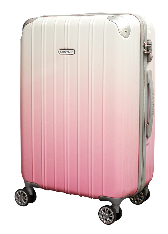 新品未使用品　Z2-5035-M-Pink/ピンク グラデーション 中型4~6泊用 超軽量ファスナー アウトレット スーツケース キャリーバッグ 訳アリ