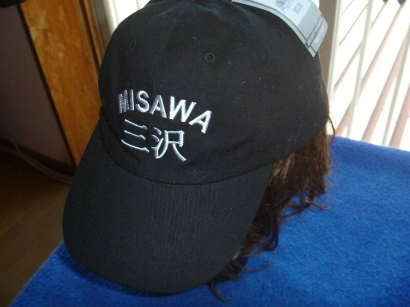 MENS' MISAWA の黒のCAP 新品タグ付き 414