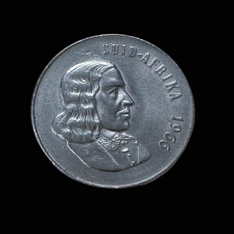 南アフリカ 50セント硬貨 ヤン・ファン・リーベック 50セント 古銭 コイン 外国古銭 昭和レトロ